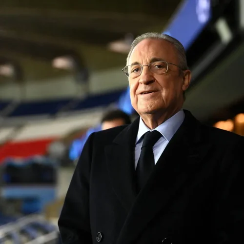 بيريز يعد لاعبي ريال مدريد بمكافأة استثنائية في حال تخطي أرسنال بدوري ابطال اوروبا