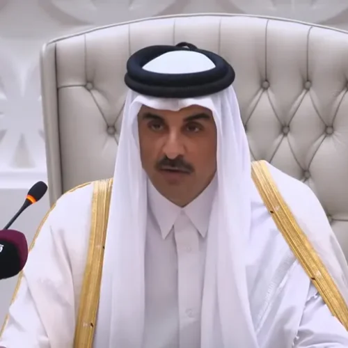 أمير قطر: لا يوجد سلام دون دولة فلسطينية مستقلة عاصمتها القدس