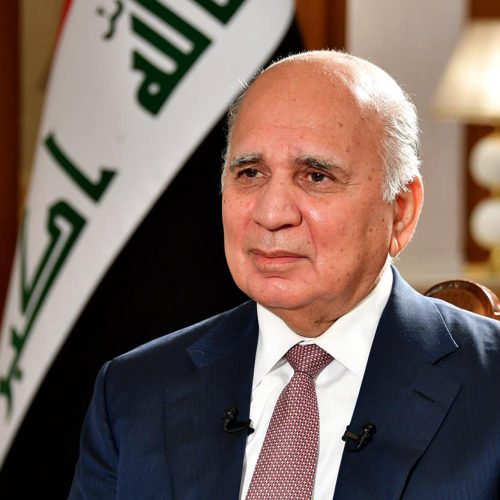 وزير الخارجية يؤكد موقف العراق الثابت الداعم لأمن الأردن واستقراره
