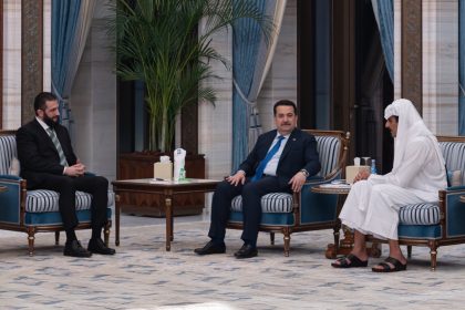 السوداني يلتقي الرئيس السوري وامير قطر في الدوحة