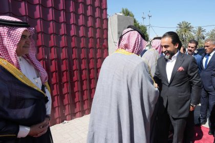 رئيس حزب "تقدم" الرئيس محمد الحلبوسي يزور مضيفي قبيلة العگيدات وقبيلة الخوالد في بغداد