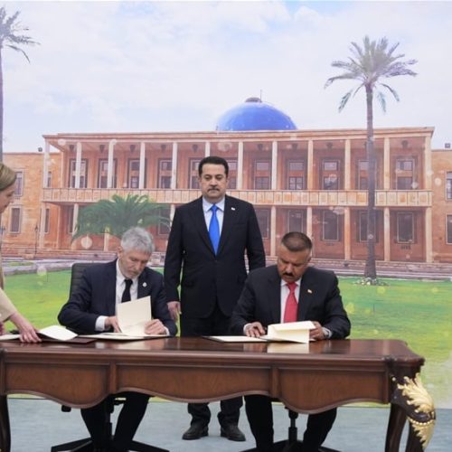 العراق وإسبانيا يوقعان اتفاقية للتعاون في مجال الأمن ومكافحة الجريمة