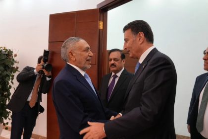 رئيس مجلس النواب يستقبل نظيره الأردني في بغداد