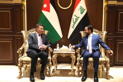 رئيس حزب "تقدم" الرئيس محمد الحلبوسي يستقبل رئيس مجلس النواب الأردني