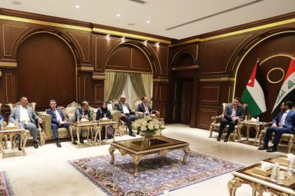 الرئيس الحلبوسي ورئيس البرلمان الاردني يؤكدان الموقف الداعم للقضية الفلسطينية من البلدين