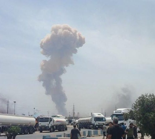 الجيش الإسرائيلي:  لا علاقة لنا بانفجار ميناء رجائي جنوبي إيران